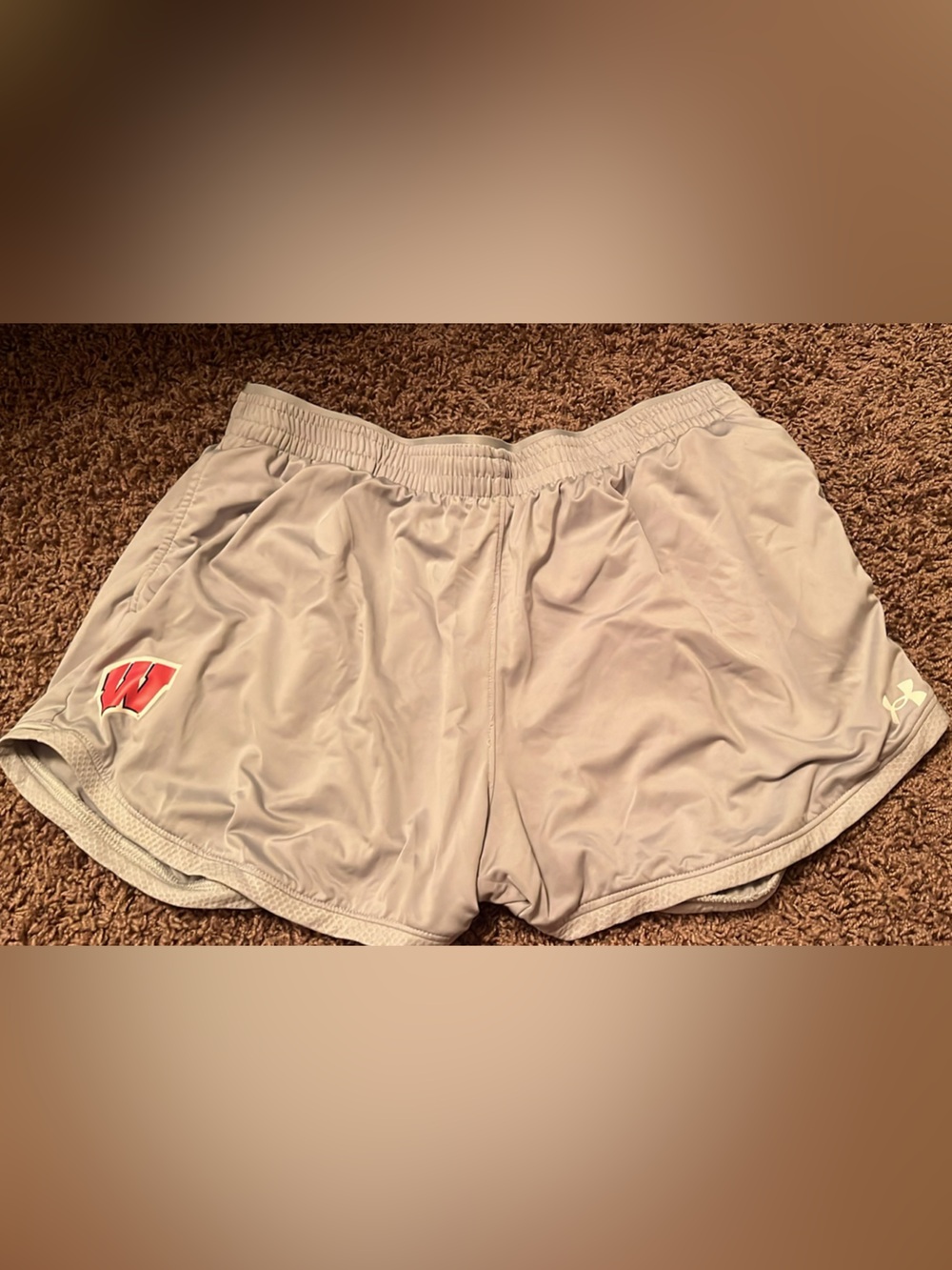 Under Armour Gray Lightweight Running Shorts